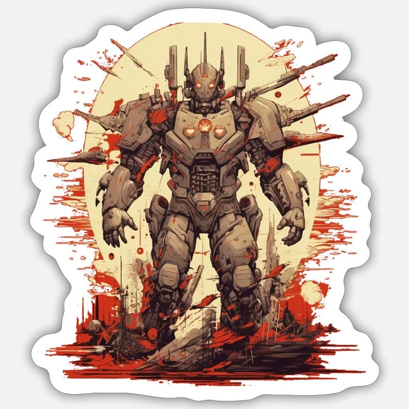 Sticker taille S (10 x 10 cm) - 