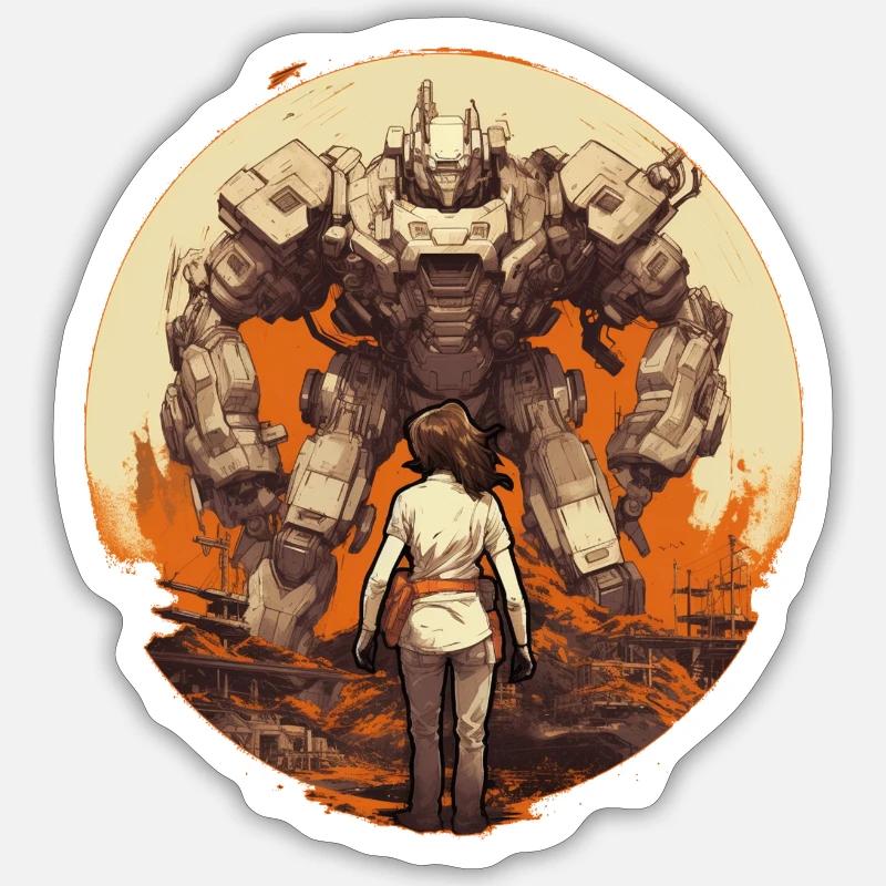 Sticker Größe S (10 x 10 cm) - 