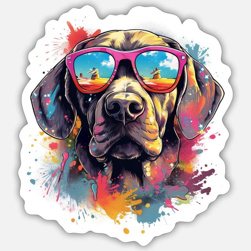 Sticker taille S (10 x 10 cm) - 