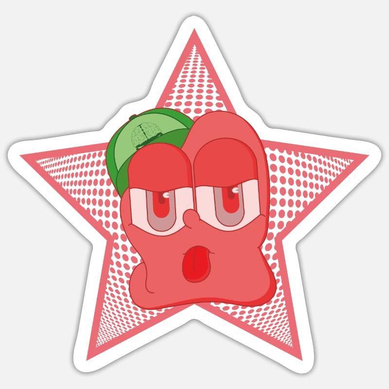 NE VOUS COUPEZ PAS - Sticker taille S (10 x 10 cm) - blanc mat