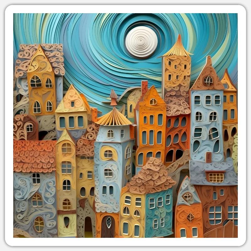 Sticker taille S (10 x 10 cm) - 