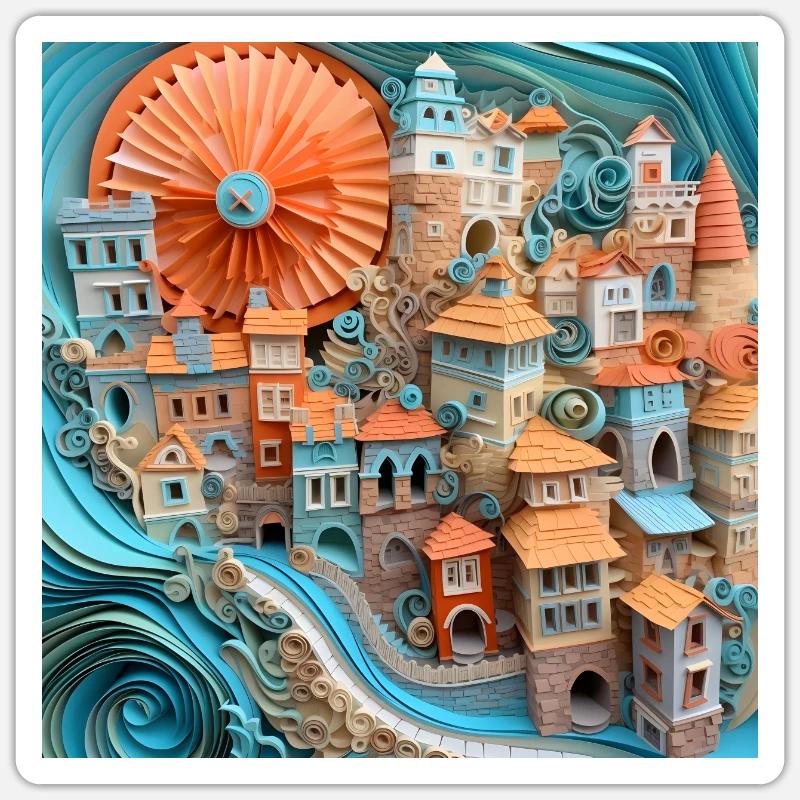 Sticker Größe S (10 x 10 cm) - 