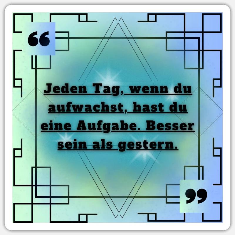 Sticker Größe S (10 x 10 cm) - 