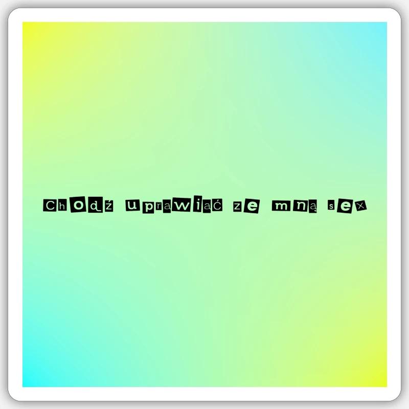 Sticker size S (10 x 10 cm) - 