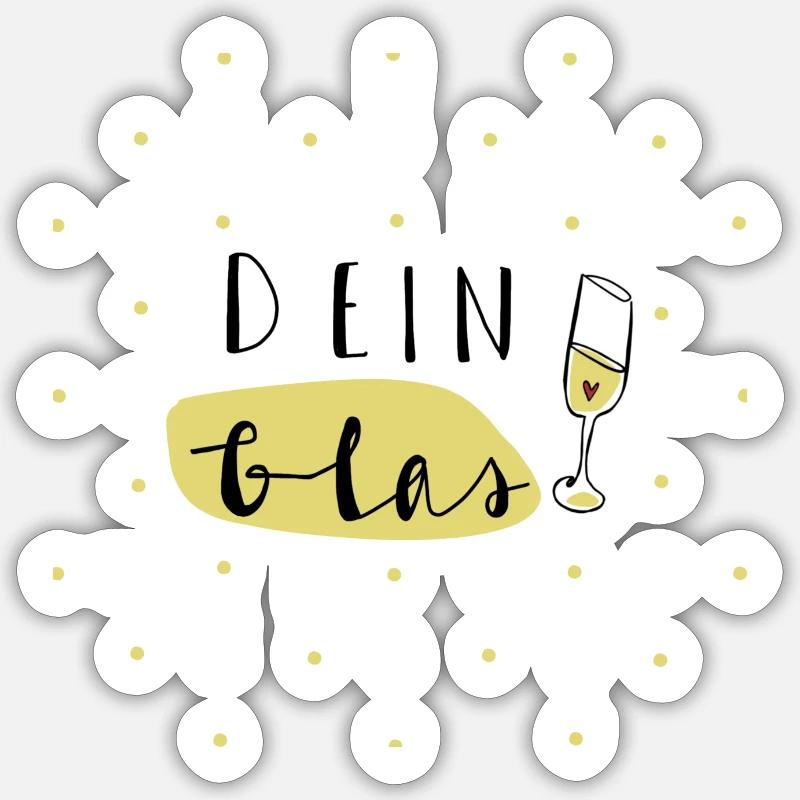 Sticker Größe S (10 x 10 cm) - 