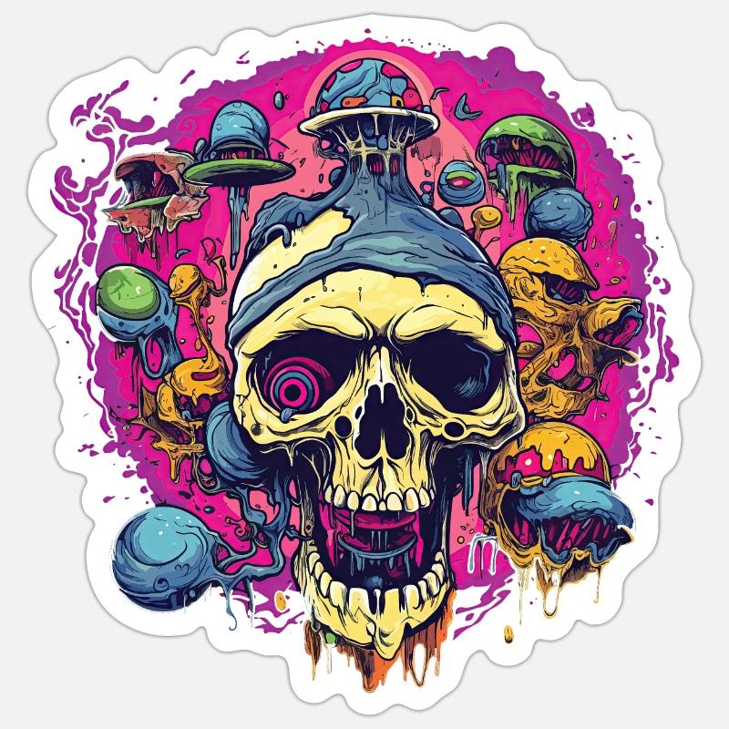 Sticker Größe S (10 x 10 cm) - 