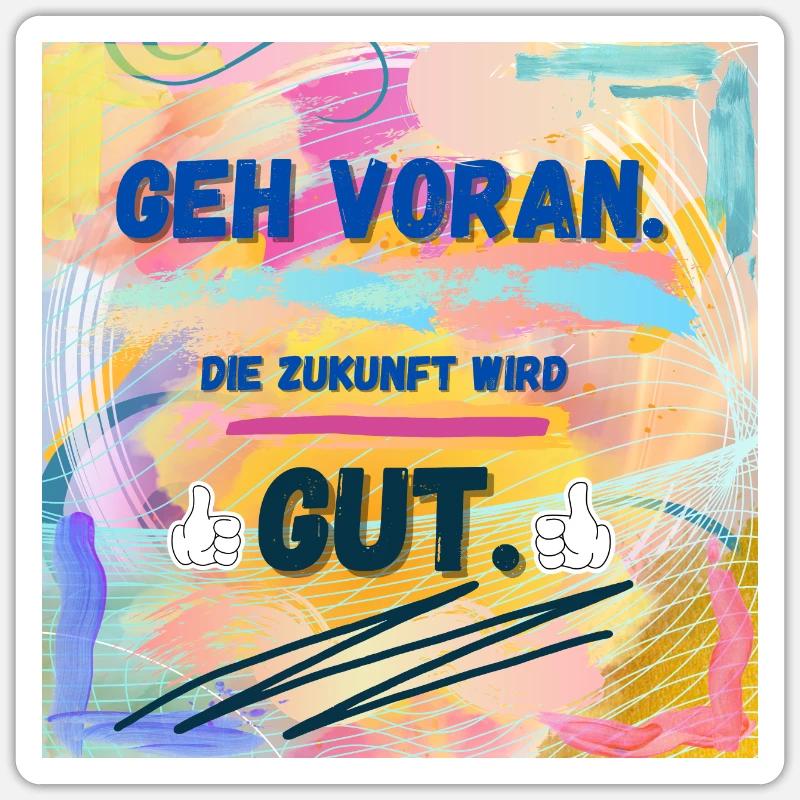 Sticker Größe S (10 x 10 cm) - 