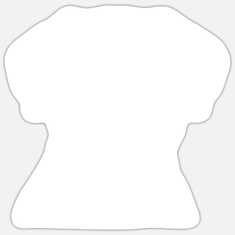 Races de chiens boxers - Sticker taille S (10 x 10 cm) - blanc mat