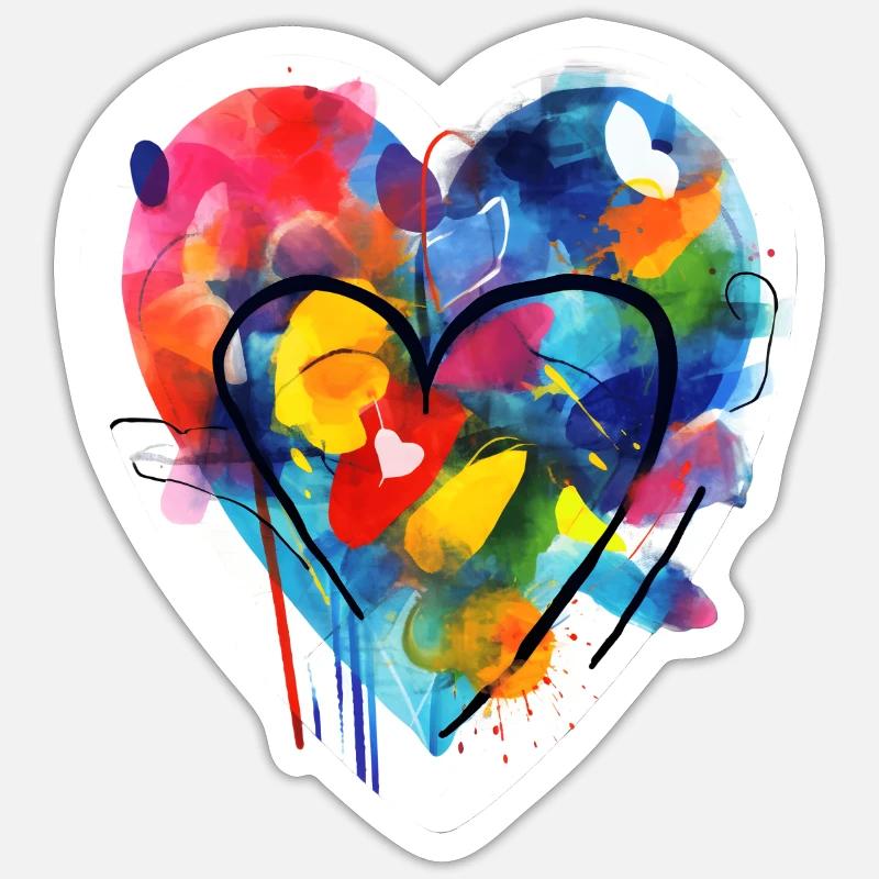 Sticker Größe S (10 x 10 cm) - 