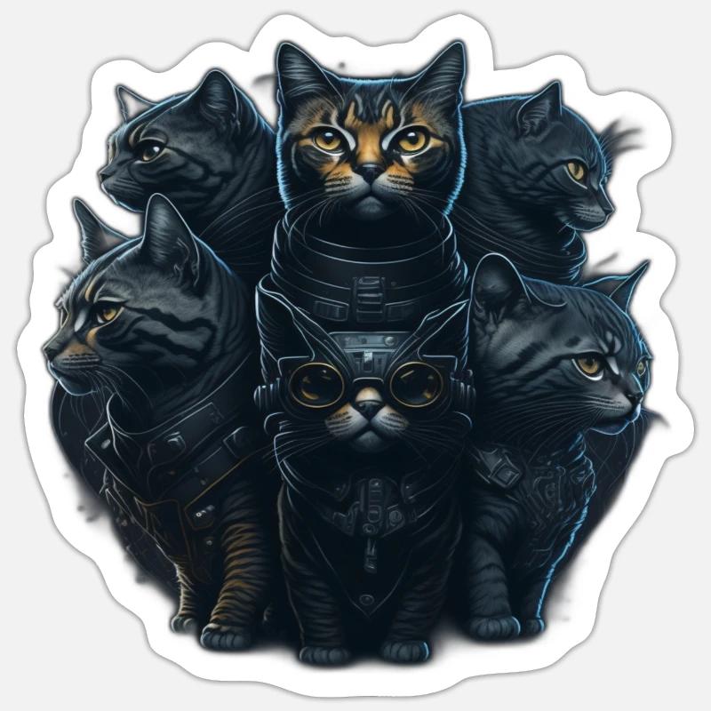 Sticker taille S (10 x 10 cm) - 