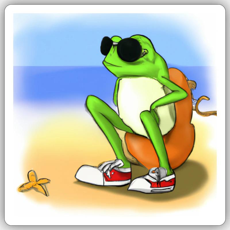 Sticker Größe S (10 x 10 cm) - 