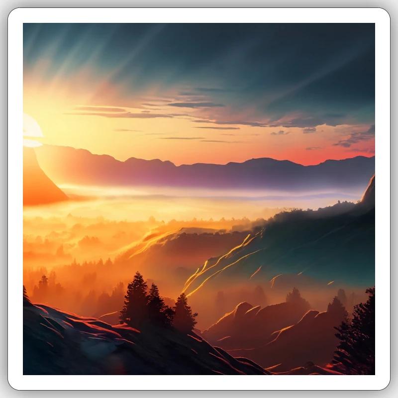 Sticker taille S (10 x 10 cm) - 