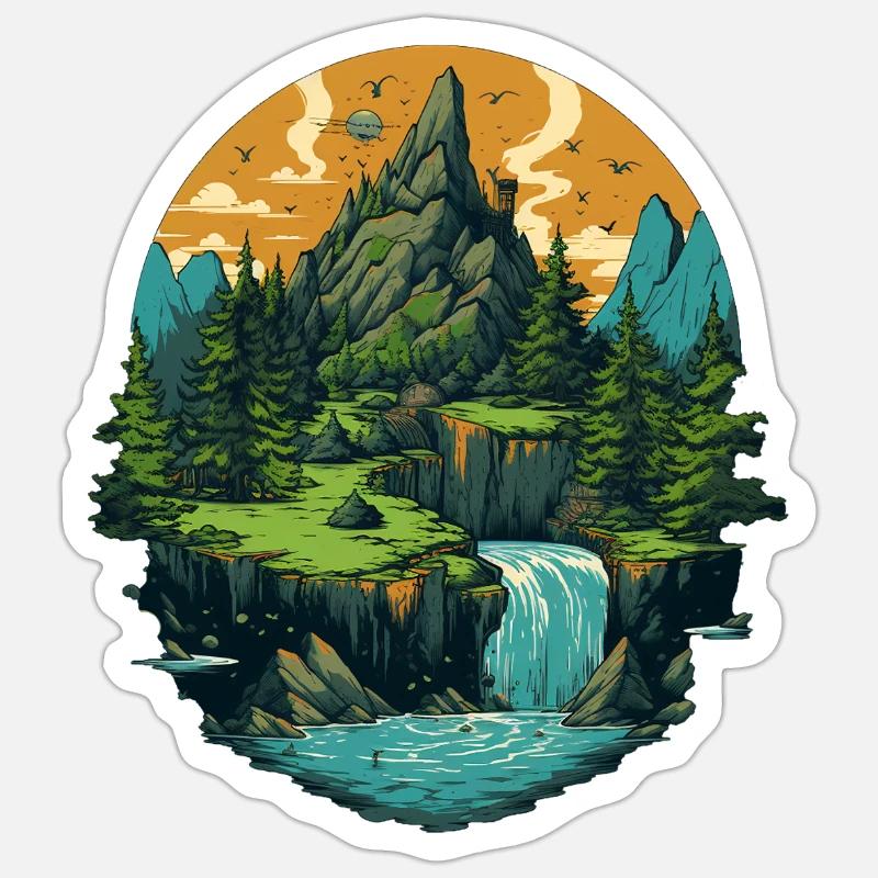 Sticker Größe S (10 x 10 cm) - 