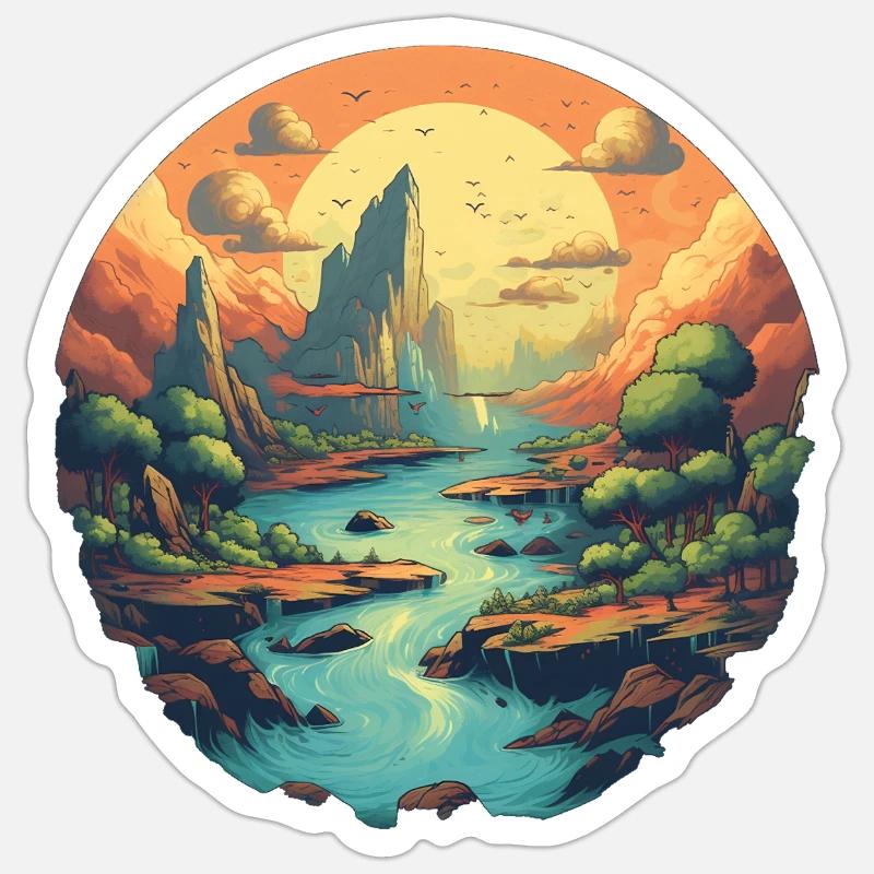 Sticker taille S (10 x 10 cm) - 