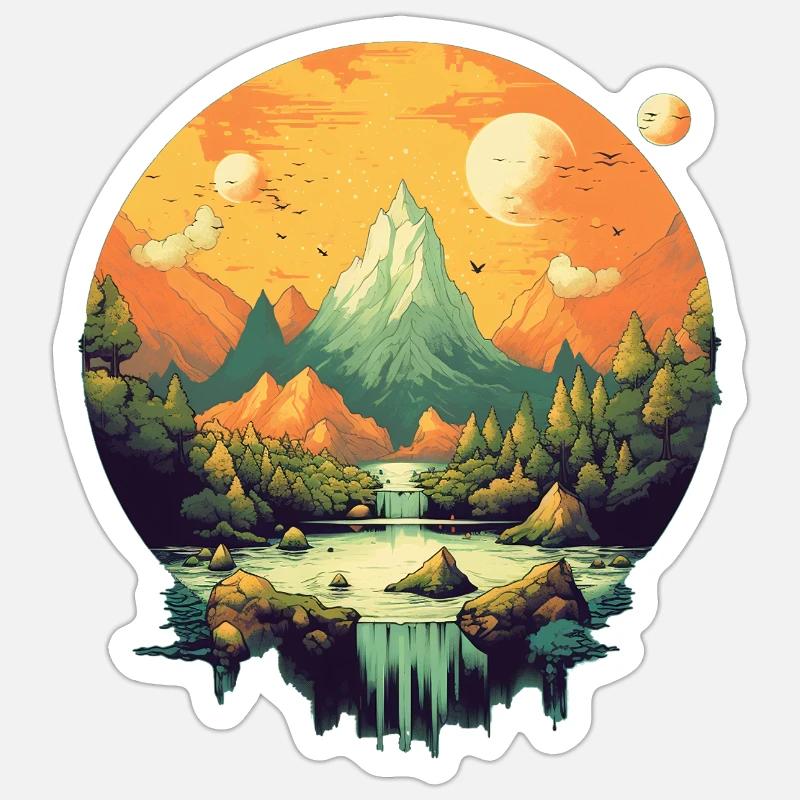 Sticker taille S (10 x 10 cm) - 