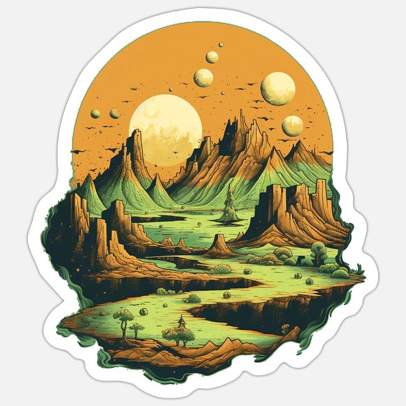 Sticker taille S (10 x 10 cm) - 
