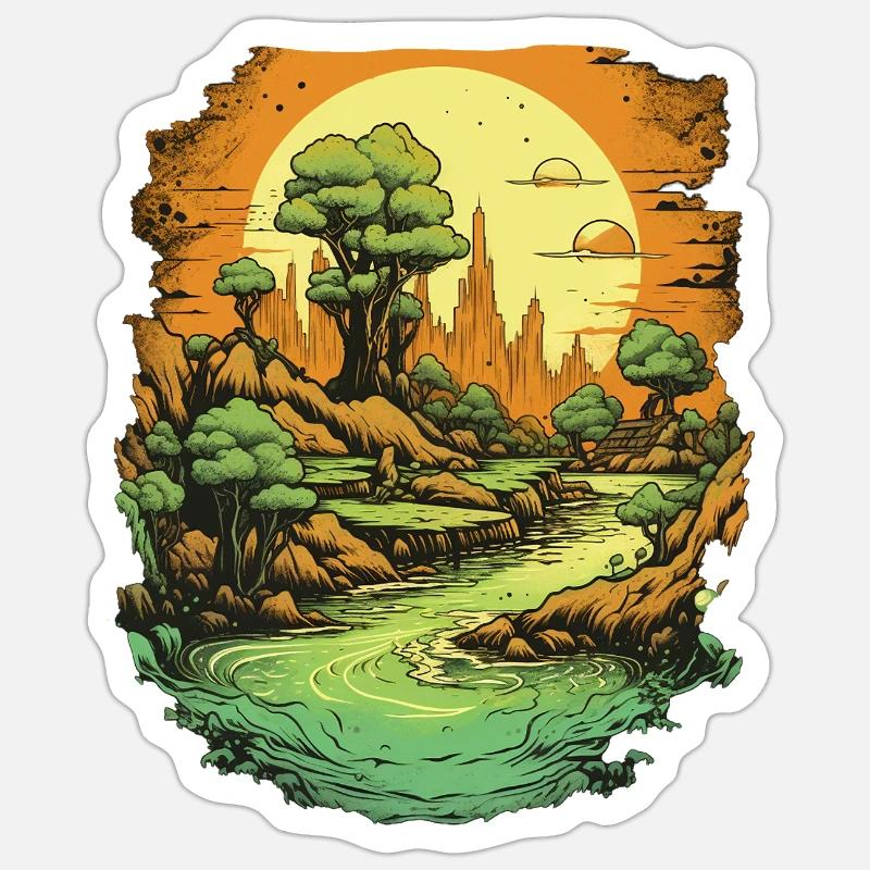 Sticker taille S (10 x 10 cm) - 