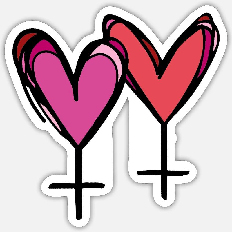 Sticker taille S (10 x 10 cm) -