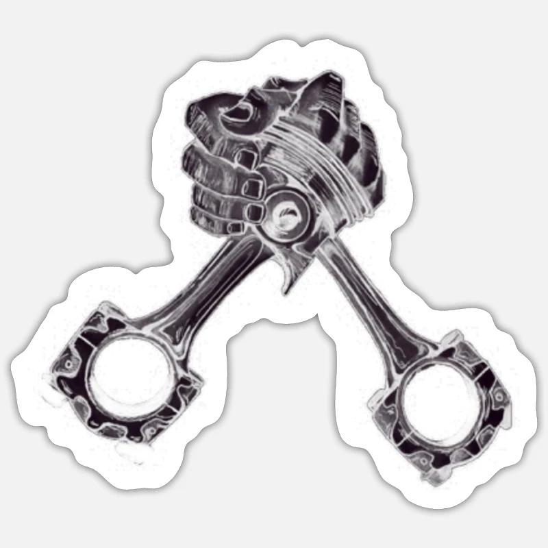 Sticker Größe S (10 x 10 cm) - 
