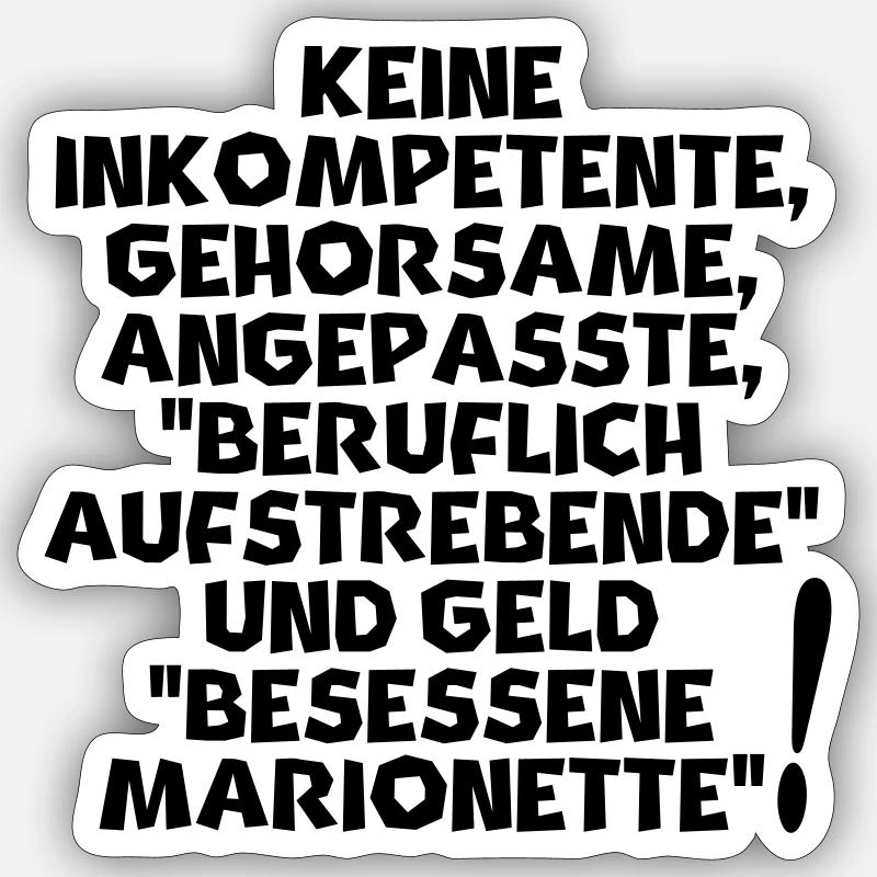 Sticker Größe S (10 x 10 cm) - 