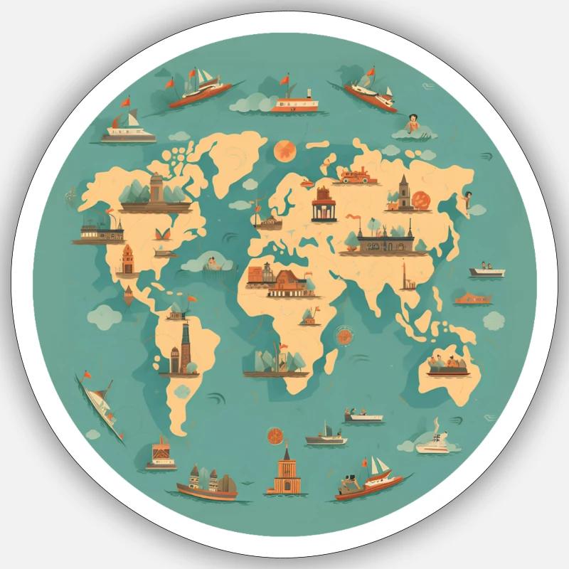 Sticker taille S (10 x 10 cm) - 