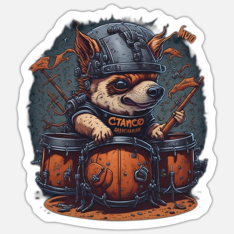 Sticker taille S (10 x 10 cm) - 