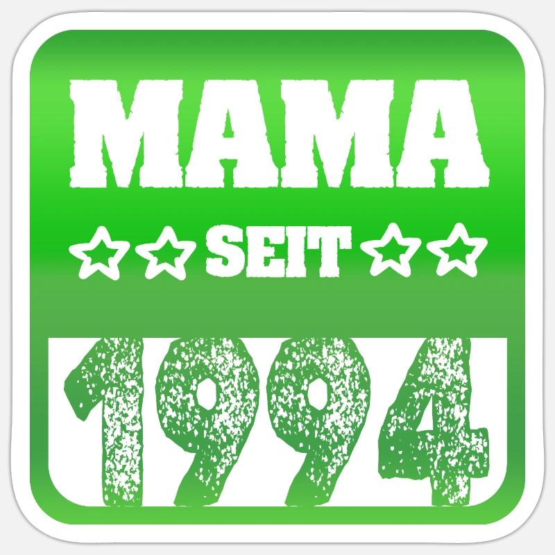 1994 - Sticker Größe S (10 x 10 cm) - Mattweiß