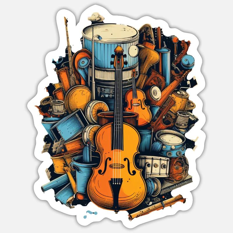 Sticker taille S (10 x 10 cm) - 