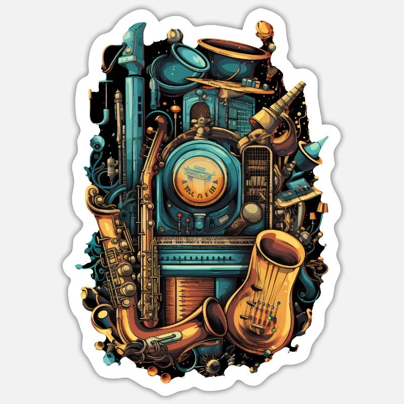 Sticker Größe S (10 x 10 cm) - 