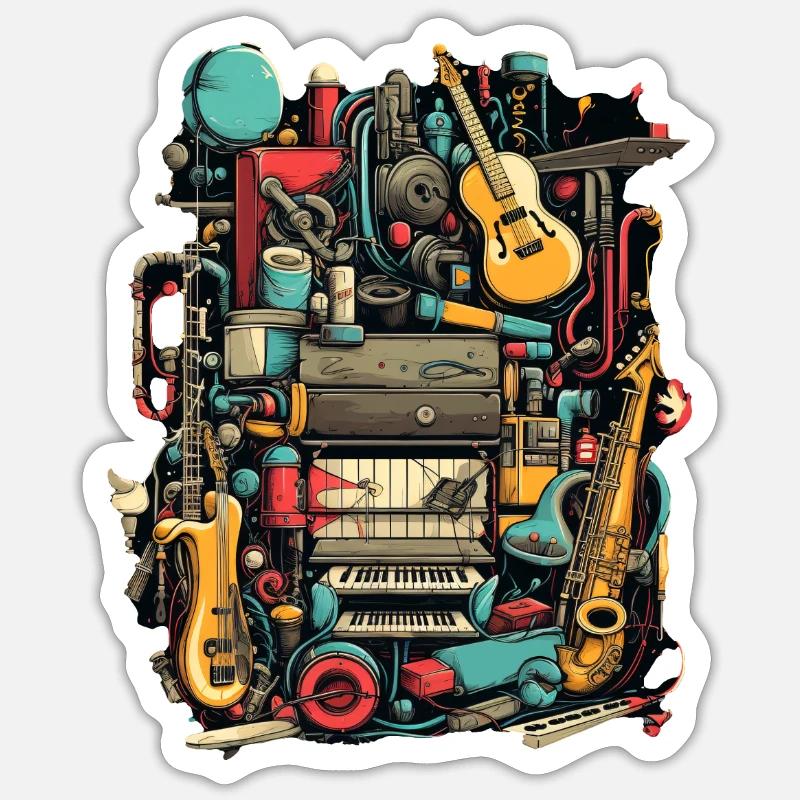 Sticker taille S (10 x 10 cm) - 