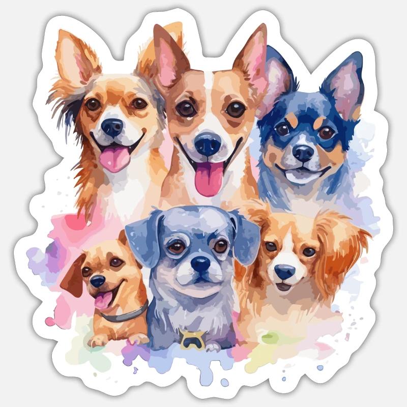 Sticker taille S (10 x 10 cm) -