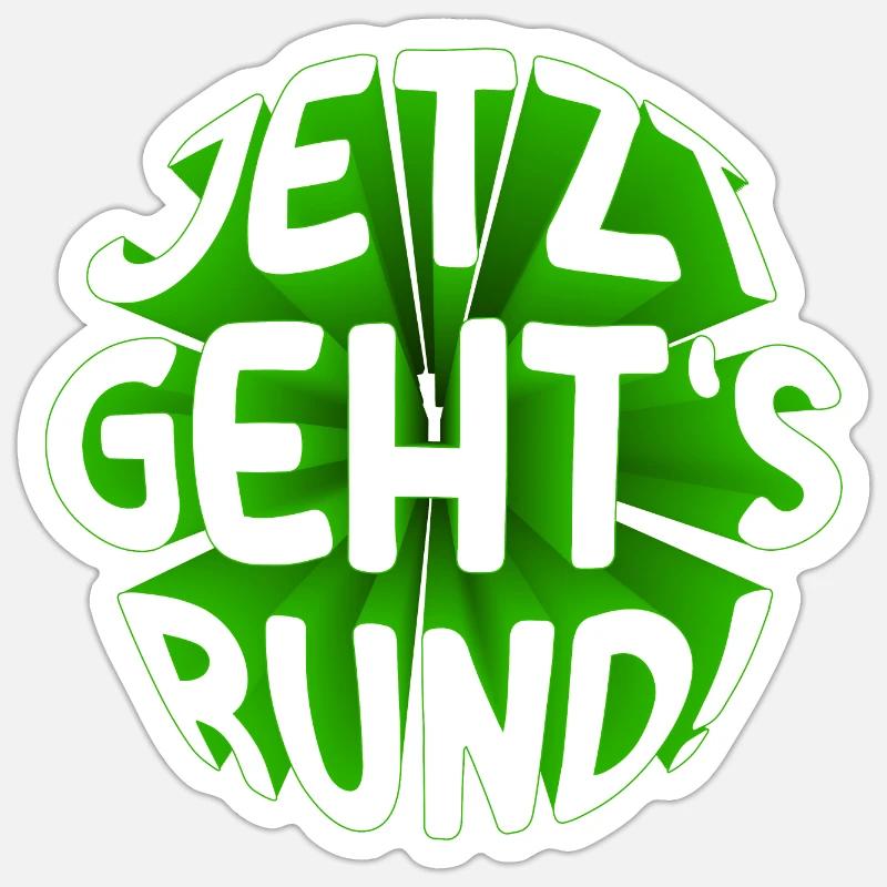 Sticker Größe S (10 x 10 cm) - 