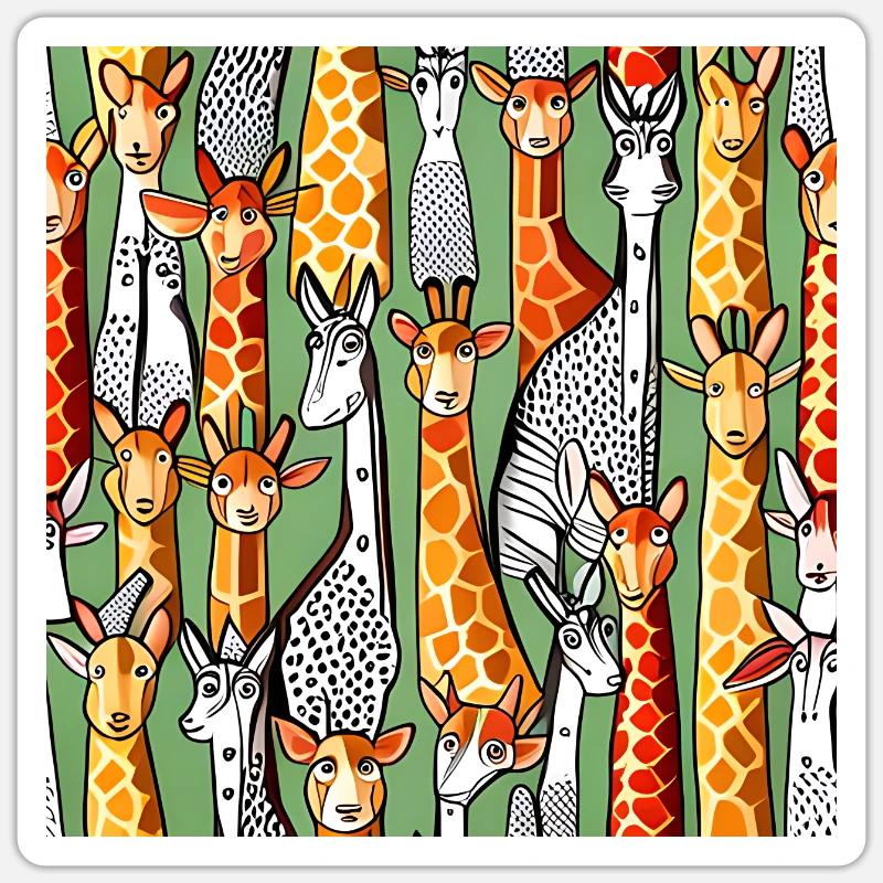 Sticker taille S (10 x 10 cm) - 