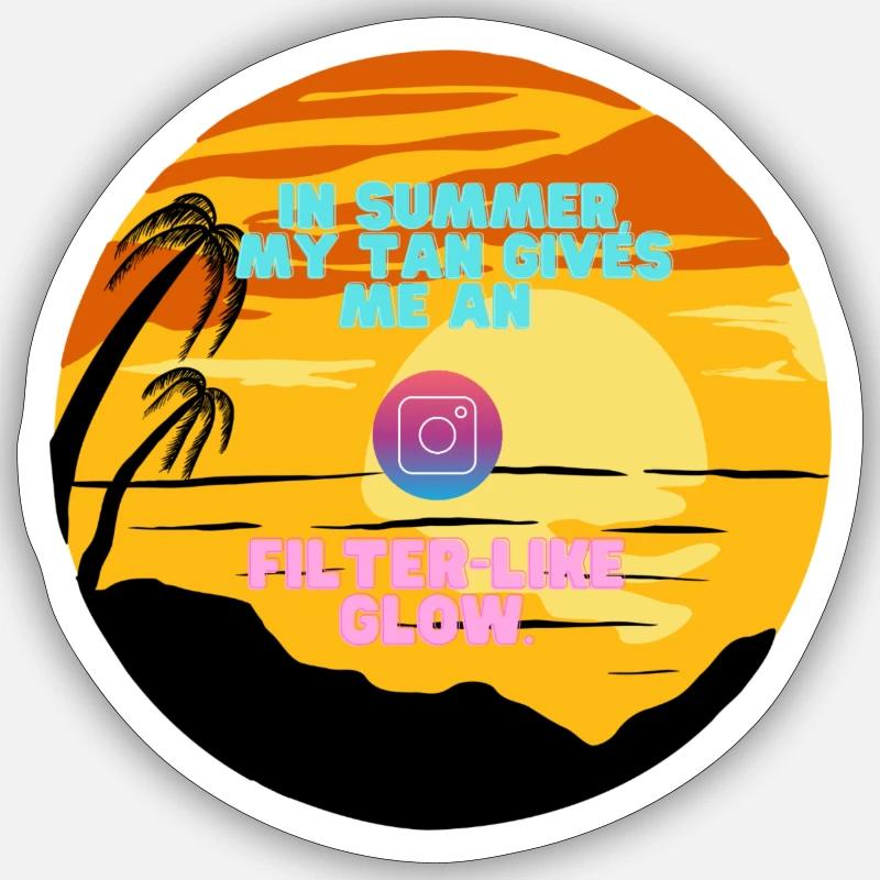 Sticker taille S (10 x 10 cm) -