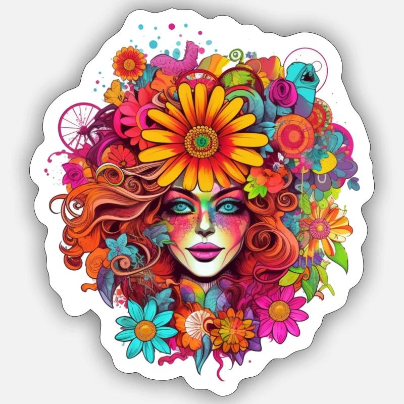 Sticker taille S (10 x 10 cm) - 