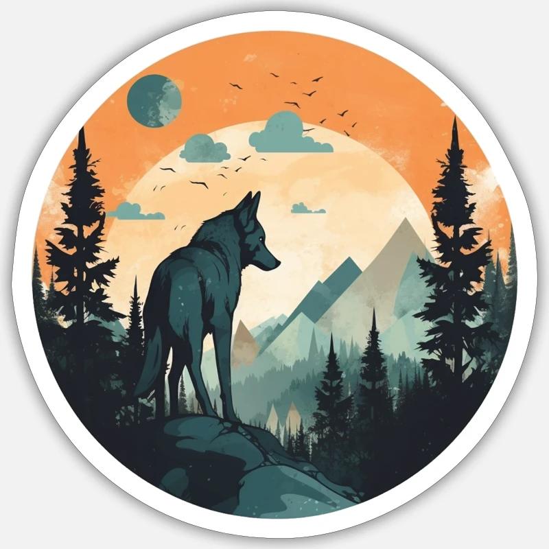 Sticker Größe S (10 x 10 cm) - 