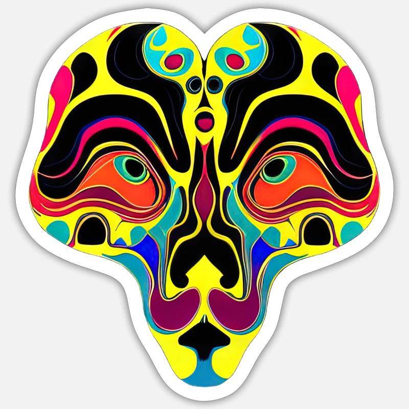 Sticker taille S (10 x 10 cm) - 