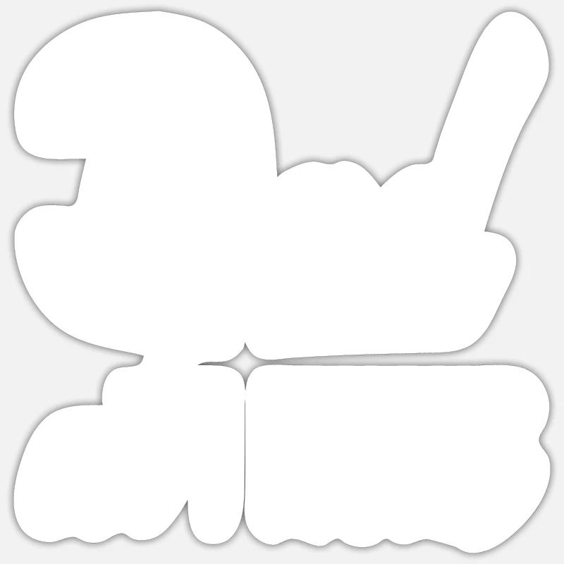 Sticker taille S (10 x 10 cm) - 