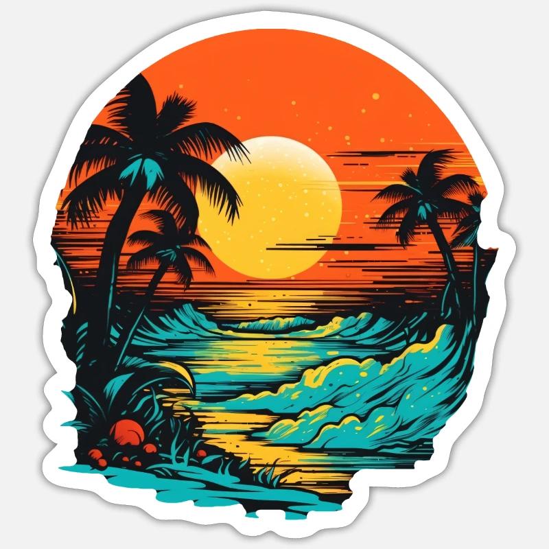 Sticker Größe S (10 x 10 cm) - 