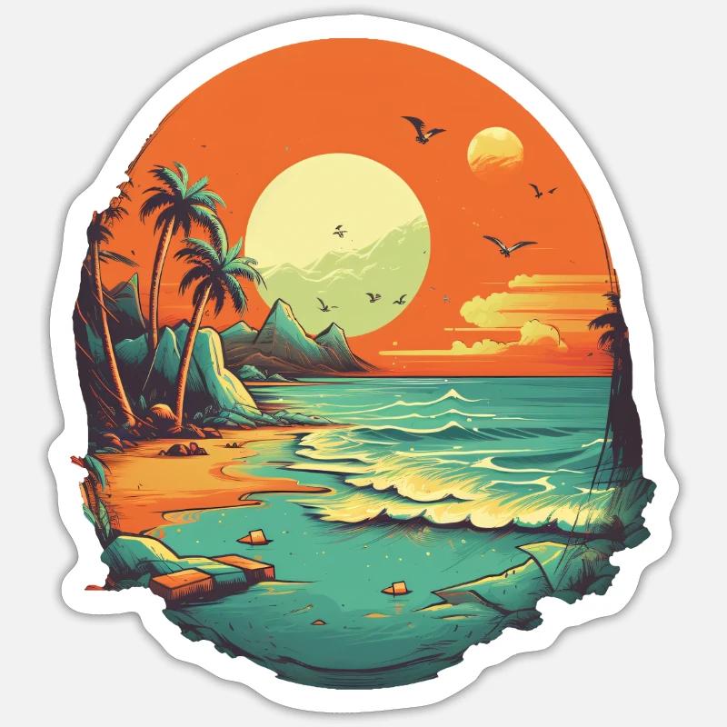 Sticker Größe S (10 x 10 cm) - 