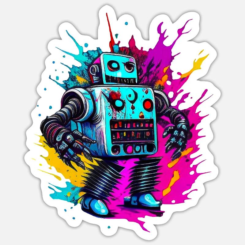 Sticker Größe S (10 x 10 cm) - 