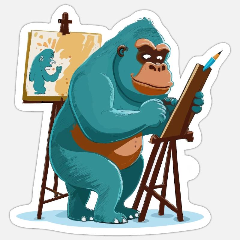 Sticker taille S (10 x 10 cm) - 