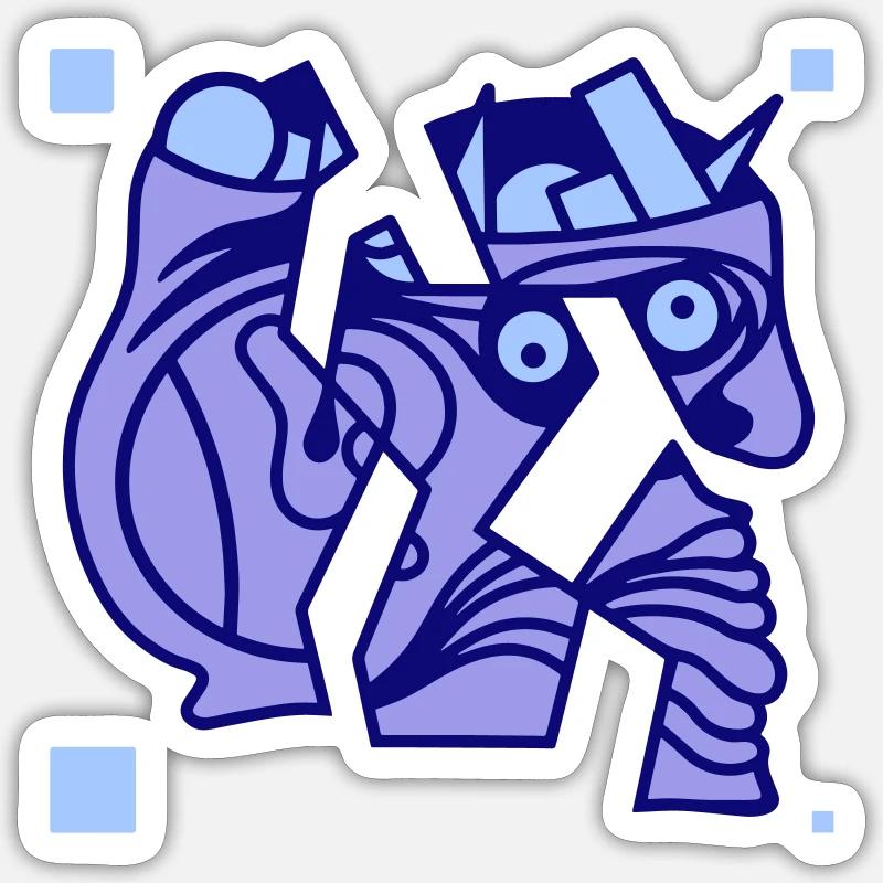 Statut. Vérité cachée de l’expression de soi Sticker taille S (10 x 10 cm)