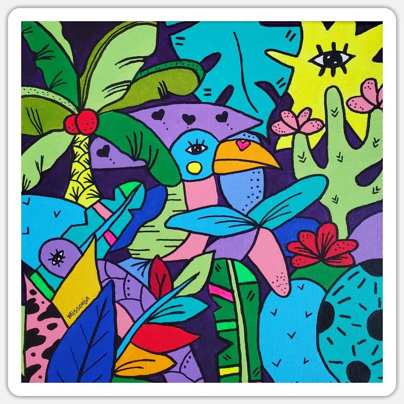 Sticker Größe S (10 x 10 cm) - 