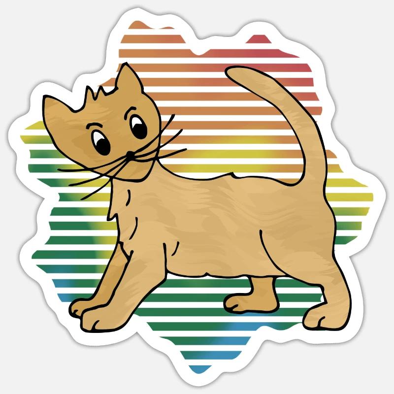 Sticker taille S (10 x 10 cm) - 