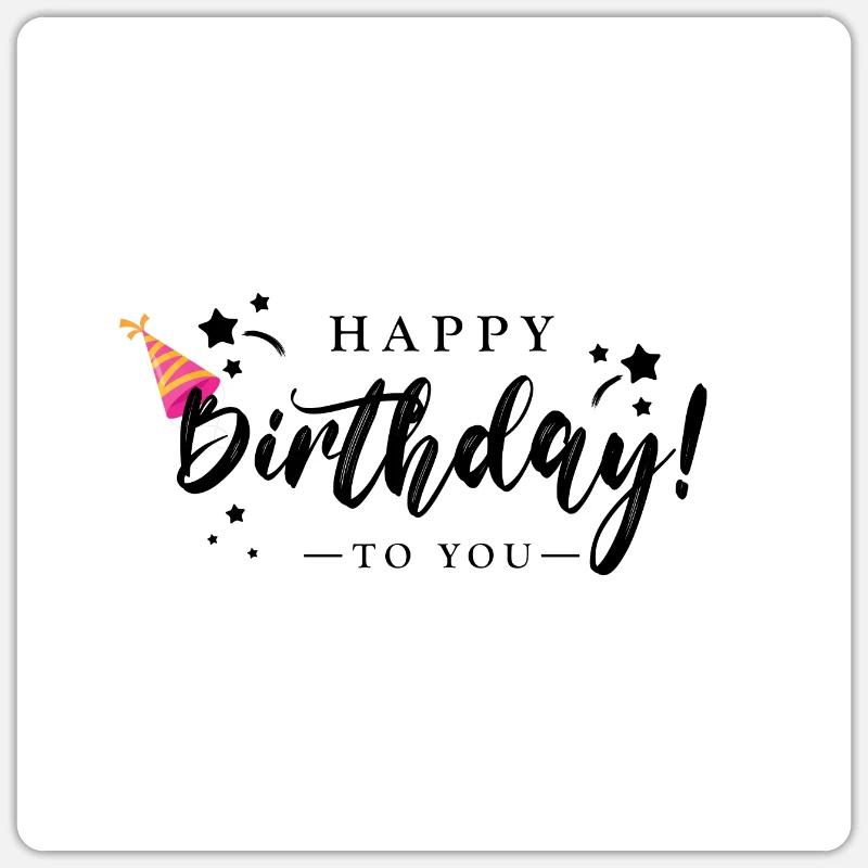 Sticker taille S (10 x 10 cm) - 
