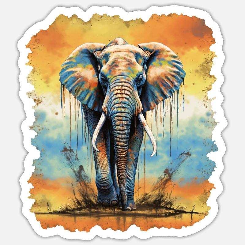 Sticker Größe S (10 x 10 cm) - 