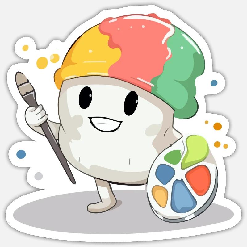 Sticker taille S (10 x 10 cm) - 