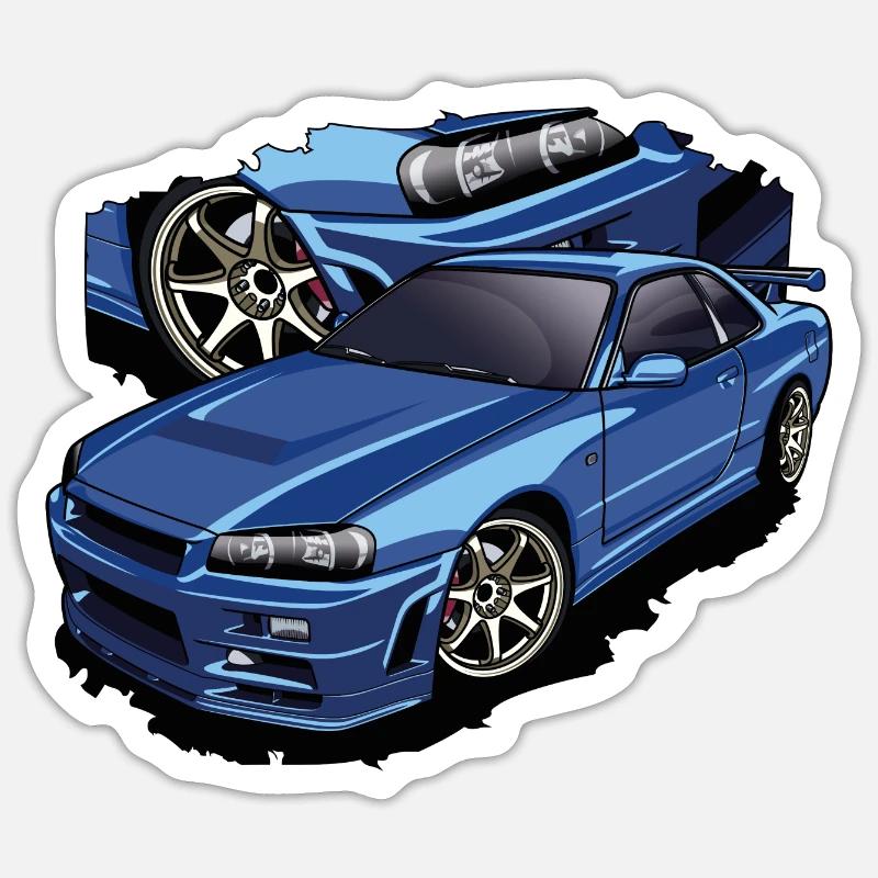 Sticker size S (10 x 10 cm) - 