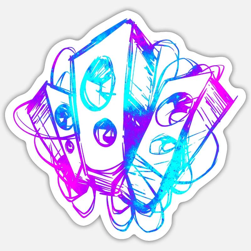 Sticker taille S (10 x 10 cm) - 